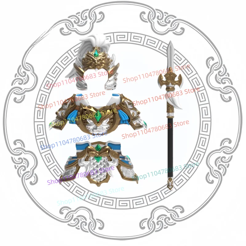 MOC Building Blocks Three Kingdoms Zhao Zilong Mini Action Figure Assembly Model Display Anime Cartoon Accessories Toy Gift
MOC Building Blocks Three Kingdoms Zhao Zilong Mini Action Figure Assembly Model Display Anime Cartoon Accessories Toy Gift