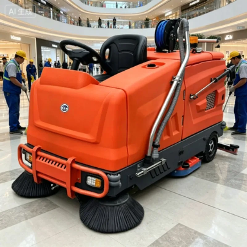 High-Performance Industrial Cleaning Ride-on Floor Sweeper with Street Sweeper Design for Municipal Roadside and Parking Lots
High-Performance Industrial Cleaning Ride-on Floor Sweeper with Street Sweeper Design for Municipal Roadside and Parking Lots