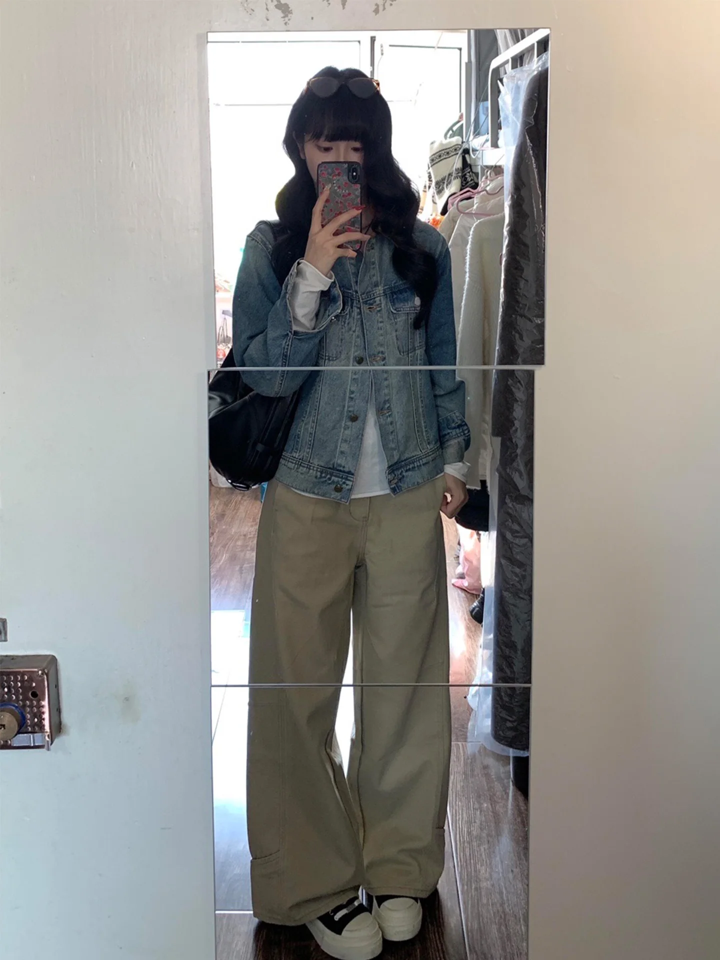 High Waist Wide Leg Jeans Women's Slim Fit Retro Wash Khaki Denim Pants Spring Summer Casual High Elasticity Shape Memory
High Waist Wide Leg Jeans Women's Slim Fit Retro Wash Khaki Denim Pants Spring Summer Casual High Elasticity Shape Memory