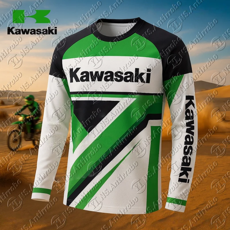 25-26 Kawasaki Motorcycle Racing Team Мужская футболка с длинным рукавом Весна Осень Мужские и женские футболки Новая спортивная одежда Топы
25-26 Kawasaki Motorcycle Racing Team Мужская футболка с длинным рукавом Весна Осень Мужские и женские футболки Новая спортивная одежда Топы
