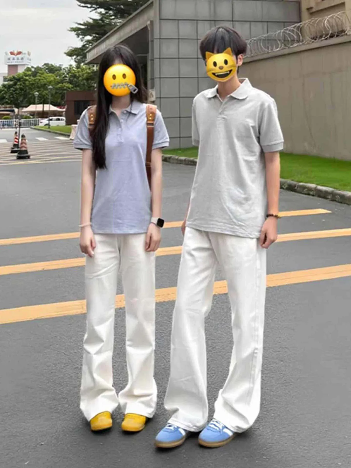 White Bell Bottom Jeans High Street Cleanfit Color Versatile Slim Straight Casual Floor Length American Style Men Women
White Bell Bottom Jeans High Street Cleanfit Color Versatile Slim Straight Casual Floor Length American Style Men Women