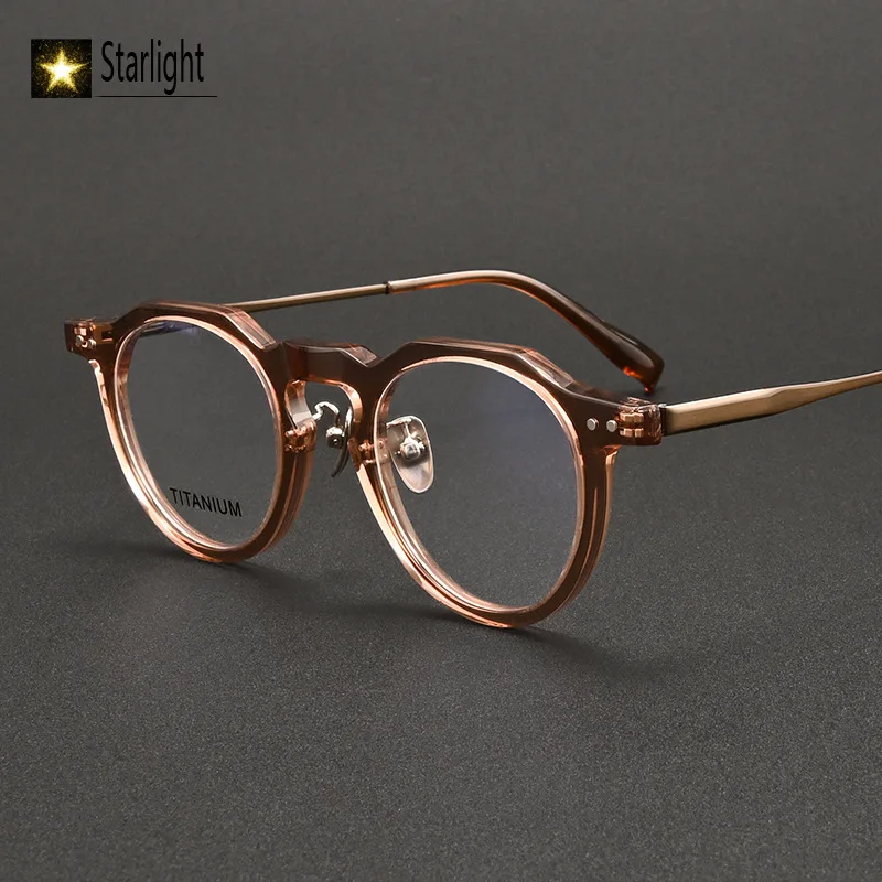 Business Handmade Acetate High-end Glasses Frame Man Eyeglass Frames Men Tortoise Reading Prescription Myopia Customized Logo
Business Handmade Acetate High-end Glasses Frame Man Eyeglass Frames Men Tortoise Reading Prescription Myopia Customized Logo
