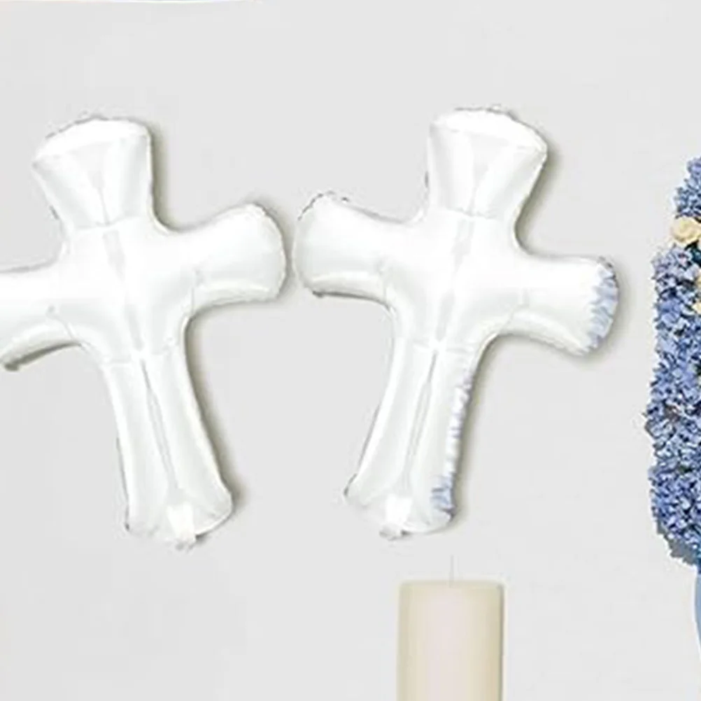 8Pcs Cross Balloon Baptism Party Decoration Shower Foil Balloon Christening Celebration Favor Cross Balloons Baptism 
8Pcs Cross Balloon Baptism Party Decoration Shower Foil Balloon Christening Celebration Favor Cross Balloons Baptism