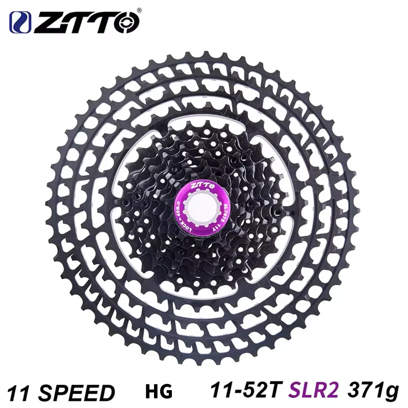 ZTTO UltraLight 11-Speed HG Cassette Sprocket Set 371g MTB Freewheel 11-50T to 11-52T Wide Ratio SLR2 CNC Bike Gear System
ZTTO UltraLight 11-Speed HG Cassette Sprocket Set 371g MTB Freewheel 11-50T to 11-52T Wide Ratio SLR2 CNC Bike Gear System