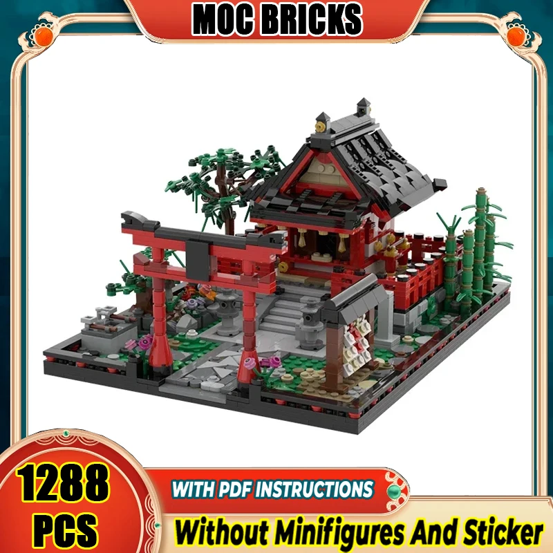 Модель City Street View Moc, строительные кирпичи, маленькие Shinto Shrine, технология, модульные блоки, подарки, рождественские игрушки, наборы «сделай сам», сборка
Модель City Street View Moc, строительные кирпичи, маленькие Shinto Shrine, технология, модульные блоки, подарки, рождественские игрушки, наборы «сделай сам», сборка