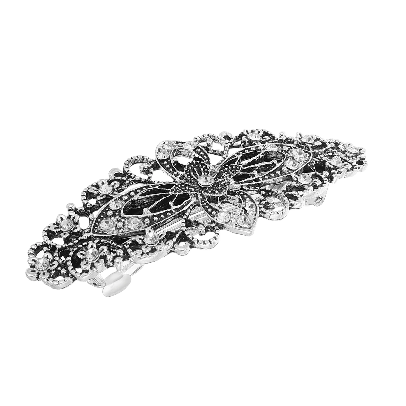 Accessories Hair Clip Zircon Alloy Clips Spring Barrettes Crystal Pins Women Bridal Vintage Hair Barrettes Hairstyle
Accessories Hair Clip Zircon Alloy Clips Spring Barrettes Crystal Pins Women Bridal Vintage Hair Barrettes Hairstyle