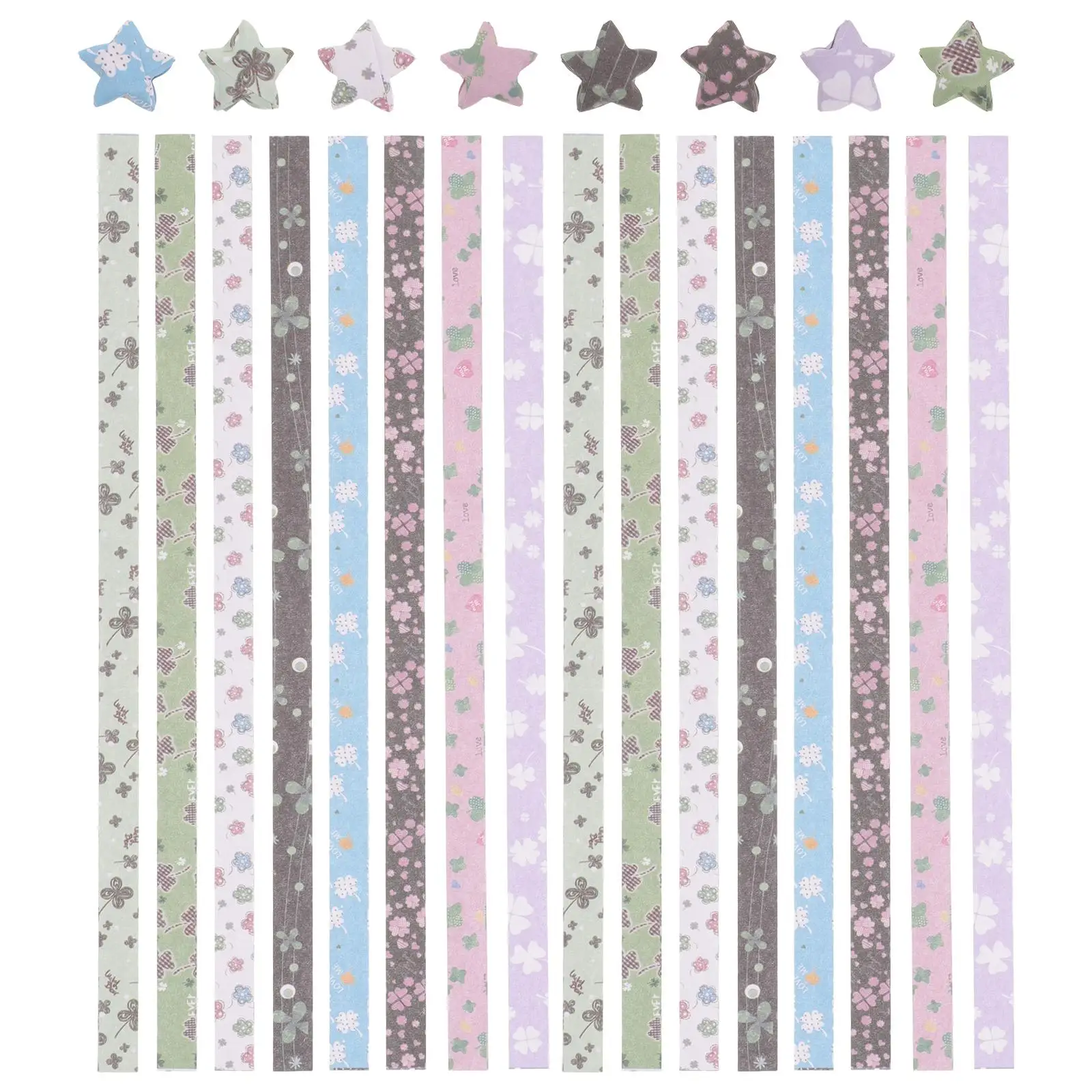 540 Pcs Four Leaf Star Paper Strips for H Students Small DIY Crafts Festival Folding Kids Party
540 Pcs Four Leaf Star Paper Strips for H Students Small DIY Crafts Festival Folding Kids Party