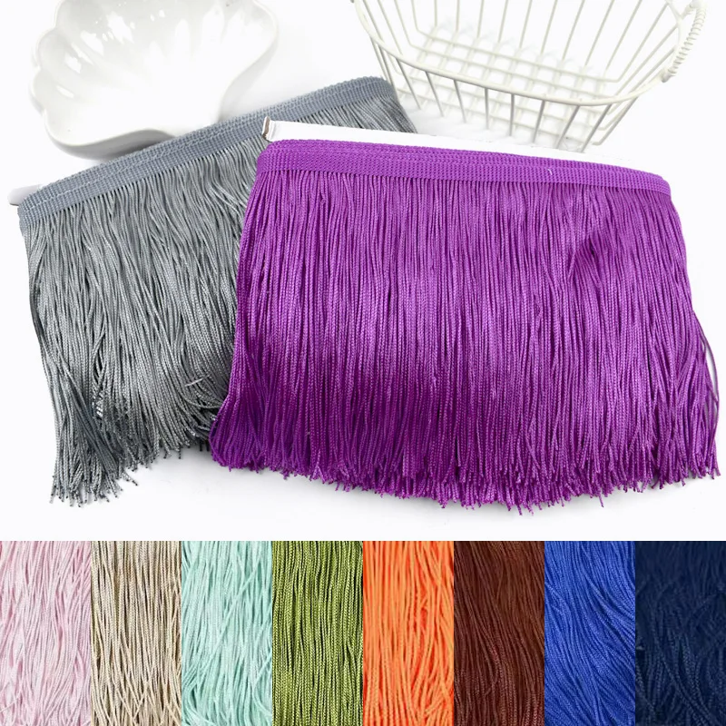 5/10Yard 10-20cm Sewing Tassel Fringe Polyester Lace Trims Ribbon for Clothes Dress Garment Curtain Decor Trimming DIY Accessory
5/10Yard 10-20cm Sewing Tassel Fringe Polyester Lace Trims Ribbon for Clothes Dress Garment Curtain Decor Trimming DIY Accessory