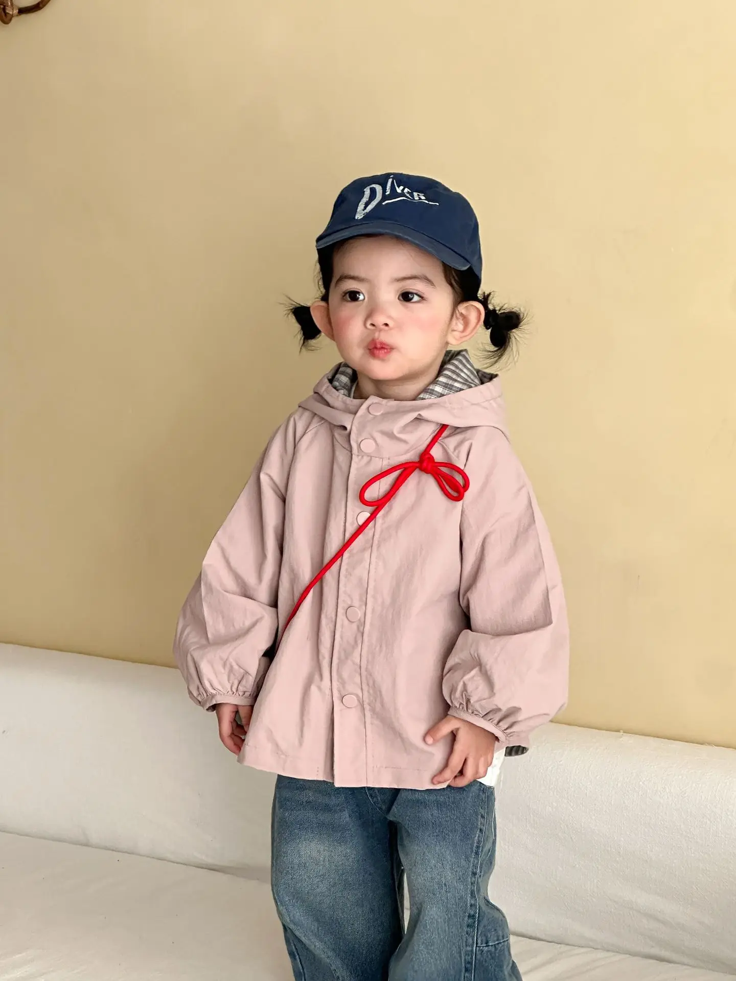 Детские куртки: весенняя одежда для девочек, ветровки с капюшоном для мальчиков, новинка 2026 года, свободные топы для малышей на весну и осень
Детские куртки: весенняя одежда для девочек, ветровки с капюшоном для мальчиков, новинка 2026 года, свободные топы для малышей на весну и осень