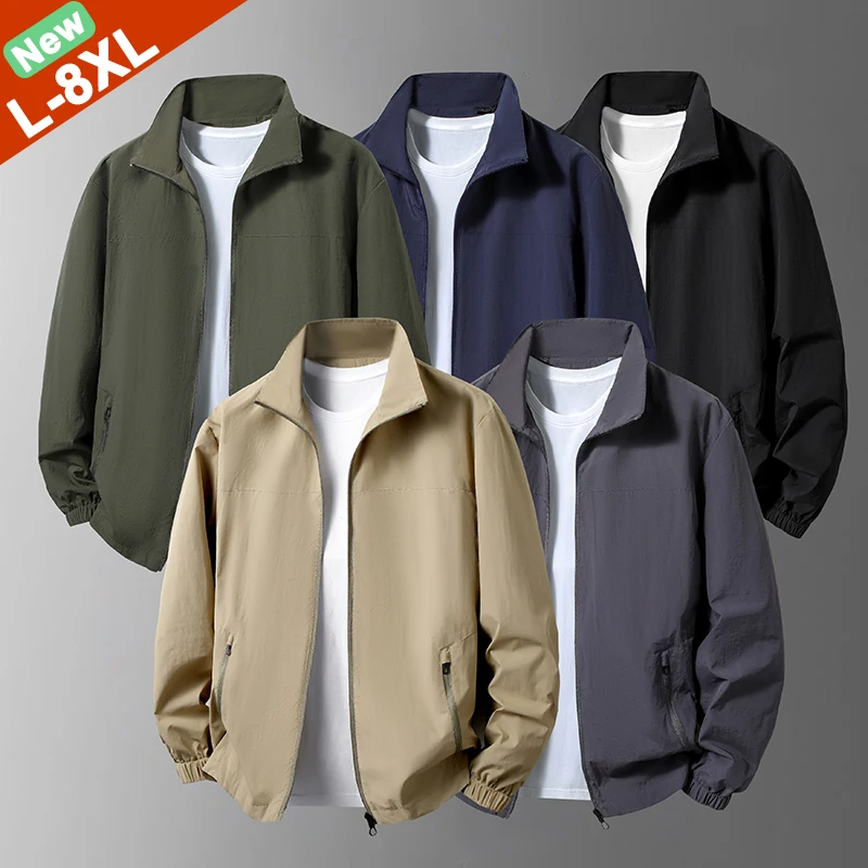 5XL 6XL 7XL 8XL Jacket Men Autumn Coats Male Clothing Jacket Wearing Men Jacket Casual Outwear Waterproof Korea Japan Plus Size
5XL 6XL 7XL 8XL Jacket Men Autumn Coats Male Clothing Jacket Wearing Men Jacket Casual Outwear Waterproof Korea Japan Plus Size