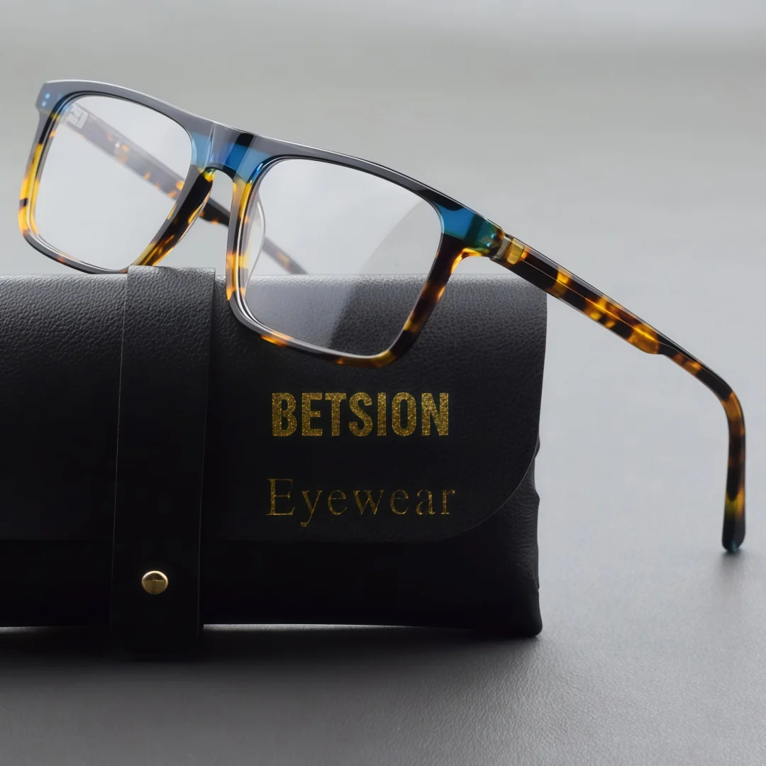 BETSION Fashion Colorful Rectangular Acetate Eyeglasses Frames Spectacles Frames Light Fashion Daily Wear Eyewear #6102
BETSION Fashion Colorful Rectangular Acetate Eyeglasses Frames Spectacles Frames Light Fashion Daily Wear Eyewear #6102