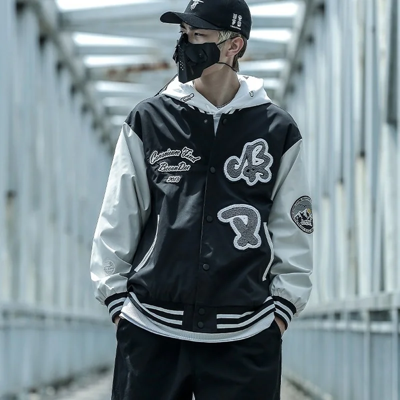 Spring Winter Fashion Man Baseball Letterman Jacket Men Loose Long Sleeve Classic Casual Jacket Coats Men's Jackets Boys Unisex
Spring Winter Fashion Man Baseball Letterman Jacket Men Loose Long Sleeve Classic Casual Jacket Coats Men's Jackets Boys Unisex