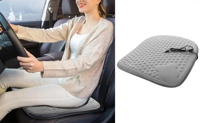 Heating Seat Cushion Car Heating Cushion Comfortable Warmer With USB Cigarette Cable Fast Heating For Car Interior Accessories
Heating Seat Cushion Car Heating Cushion Comfortable Warmer With USB Cigarette Cable Fast Heating For Car Interior Accessories