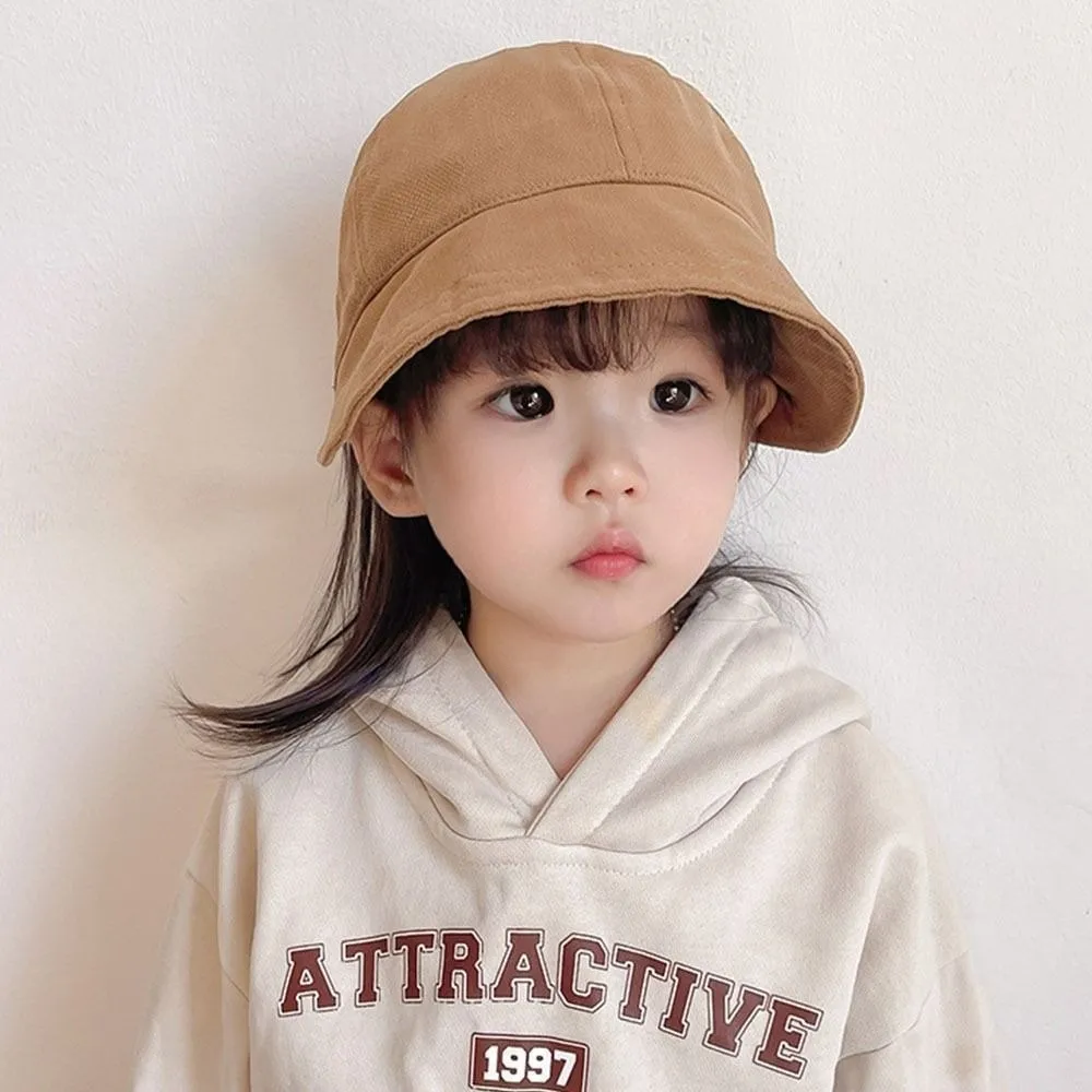 Casual Fisherman's Hat Bucket Hat Korean Style 2-7 Years Old Baby Sun Protection Hat Warm Sunscreen Children Fishman Hat Girls
Casual Fisherman's Hat Bucket Hat Korean Style 2-7 Years Old Baby Sun Protection Hat Warm Sunscreen Children Fishman Hat Girls