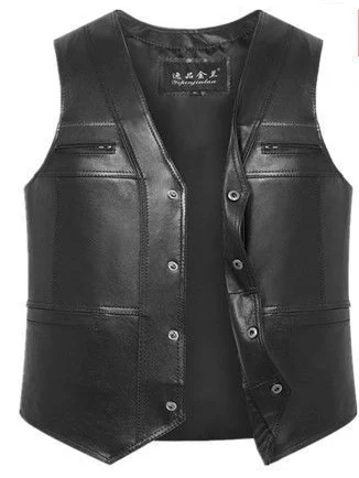 Men's Spring Autumn eepskin Leather Vest Casual Slim Fit Jaet V-Ne Home Wear Thiened Floing Other Material 00%
Men's Spring Autumn eepskin Leather Vest Casual Slim Fit Jaet V-Ne Home Wear Thiened Floing Other Material 00%