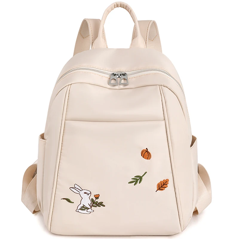 Popular Animal Embroidery Backpack Luxury Women's Designer Book Bag Classic Splash Proof Nylon Backpacks Brand Travel Back Pack
Popular Animal Embroidery Backpack Luxury Women's Designer Book Bag Classic Splash Proof Nylon Backpacks Brand Travel Back Pack