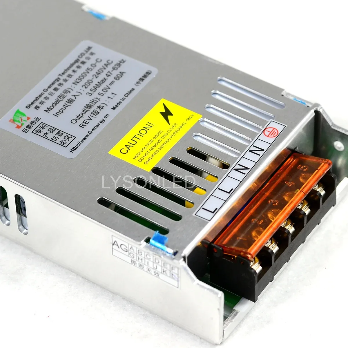 G-energy Slim 5V 60A 300W Блок питания для светодиодного дисплея N300V5-A N300V5-C J300V5.0A4
G-energy Slim 5V 60A 300W Блок питания для светодиодного дисплея N300V5-A N300V5-C J300V5.0A4