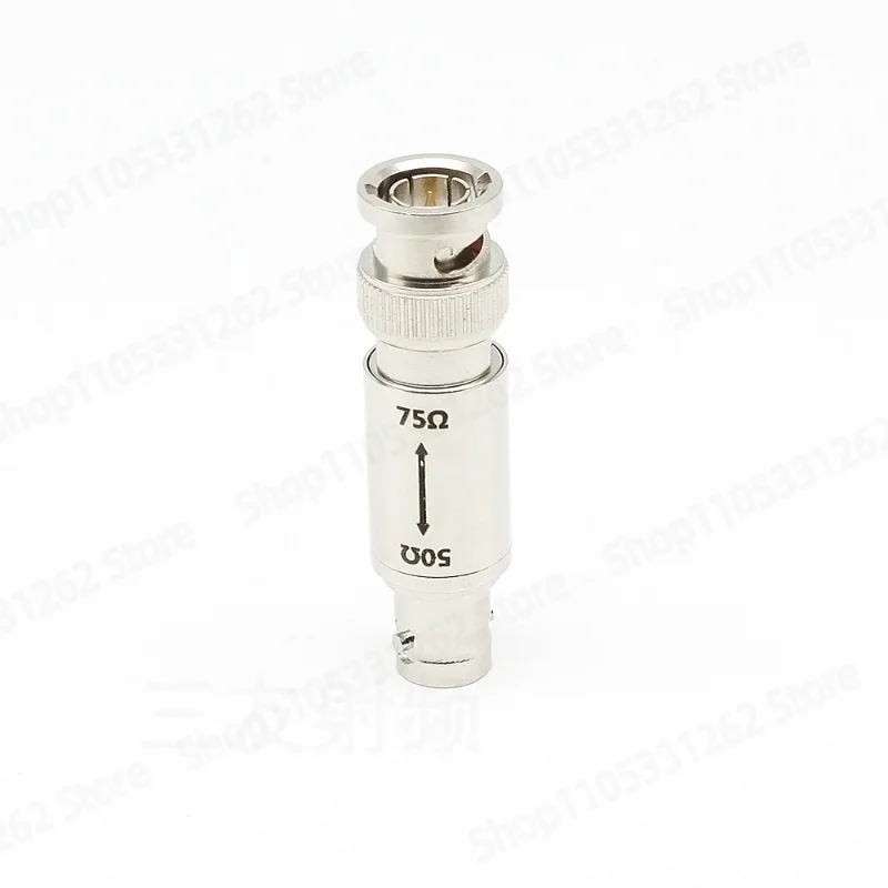 BNC to BNC Impedance Adapter 50 to 75 Ohm Bidirectional Converter
BNC to BNC Impedance Adapter 50 to 75 Ohm Bidirectional Converter