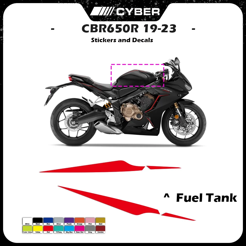 Для Honda CBR650R 2019-2023 комплект наклеек на обтекатель в виде ракушки на заказ OEM стиль линии наклейки CBR650R 19 20 21 22 23
Для Honda CBR650R 2019-2023 комплект наклеек на обтекатель в виде ракушки на заказ OEM стиль линии наклейки CBR650R 19 20 21 22 23