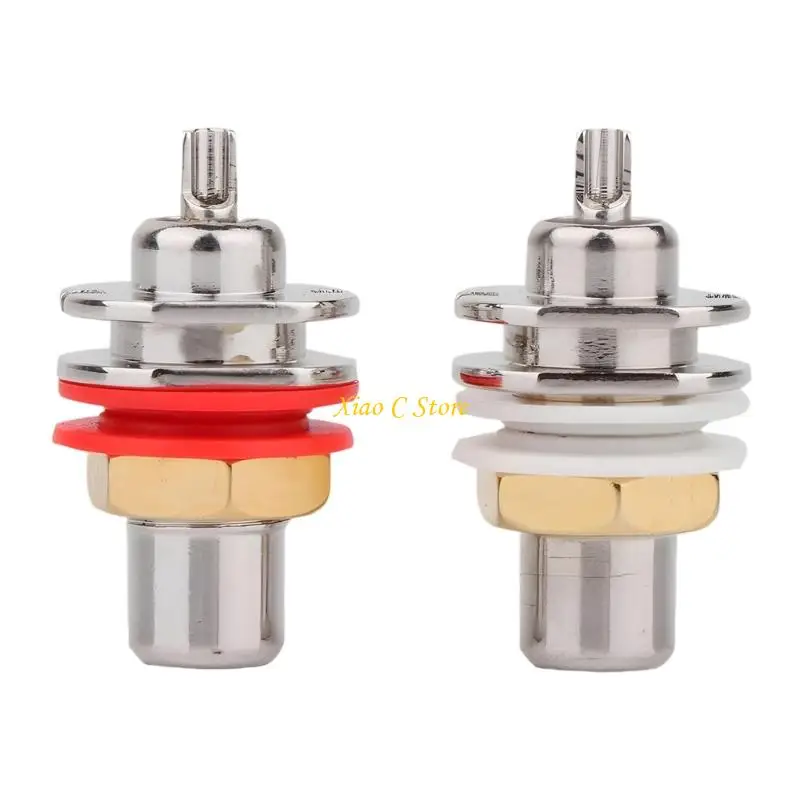 Solder Type Connectors Socket Abrasion Resistant Rhodium Finish Terminals Block for Studio Grade Wiring Need
Solder Type Connectors Socket Abrasion Resistant Rhodium Finish Terminals Block for Studio Grade Wiring Need