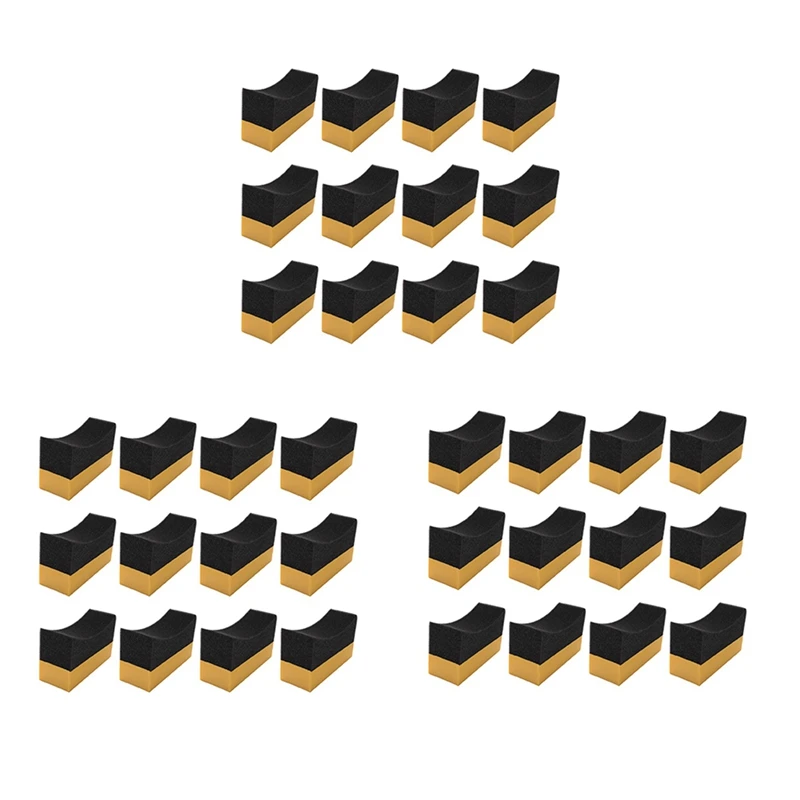 36 Pieces Tire Contour Dressing Applicator Pads Color Polishing Sponge Wax Buffing Pads Tire Shine Applicator Pads
36 Pieces Tire Contour Dressing Applicator Pads Color Polishing Sponge Wax Buffing Pads Tire Shine Applicator Pads