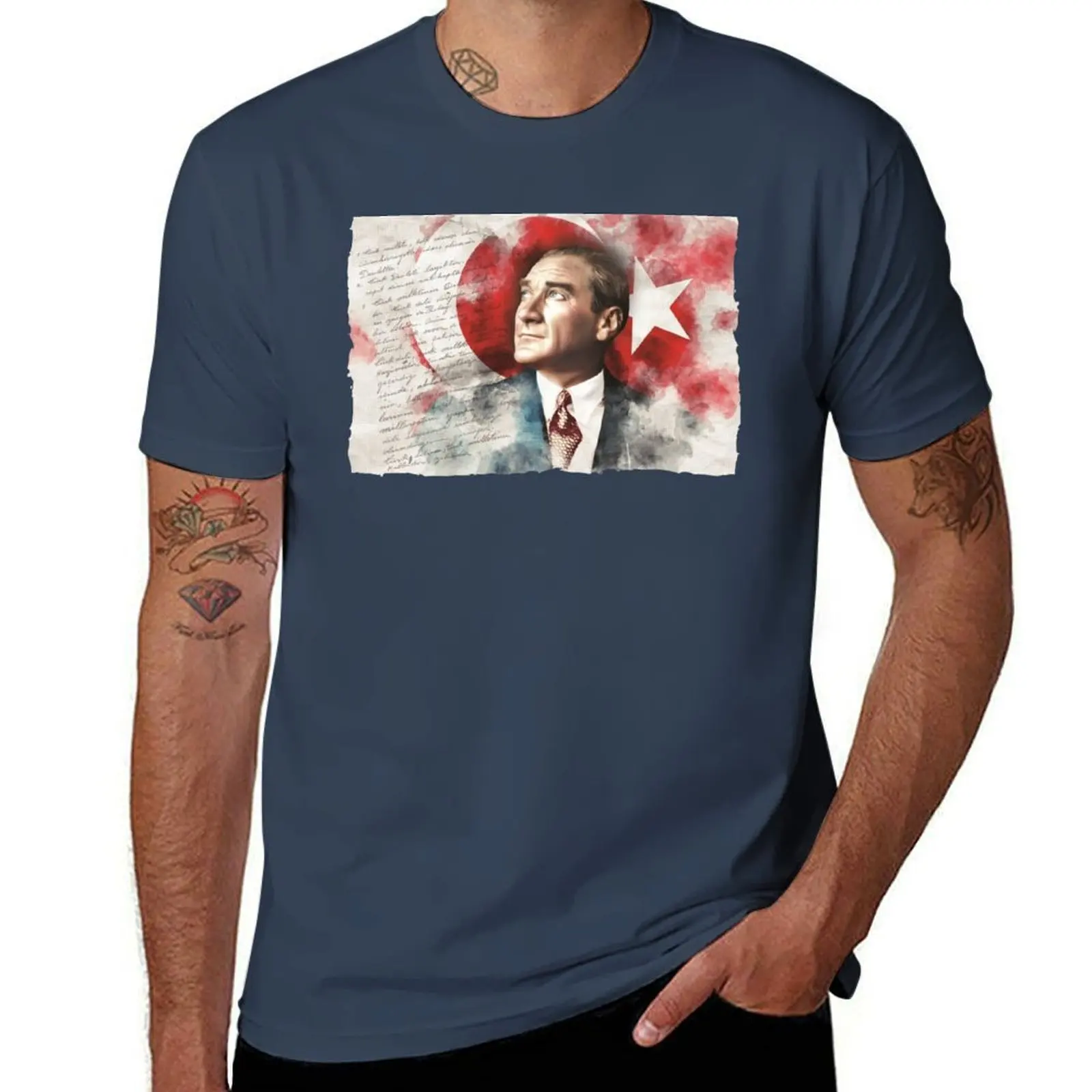 Ataturk Turkish Flag T-Shirt High Quality Durable T-Shirt
Ataturk Turkish Flag T-Shirt High Quality Durable T-Shirt