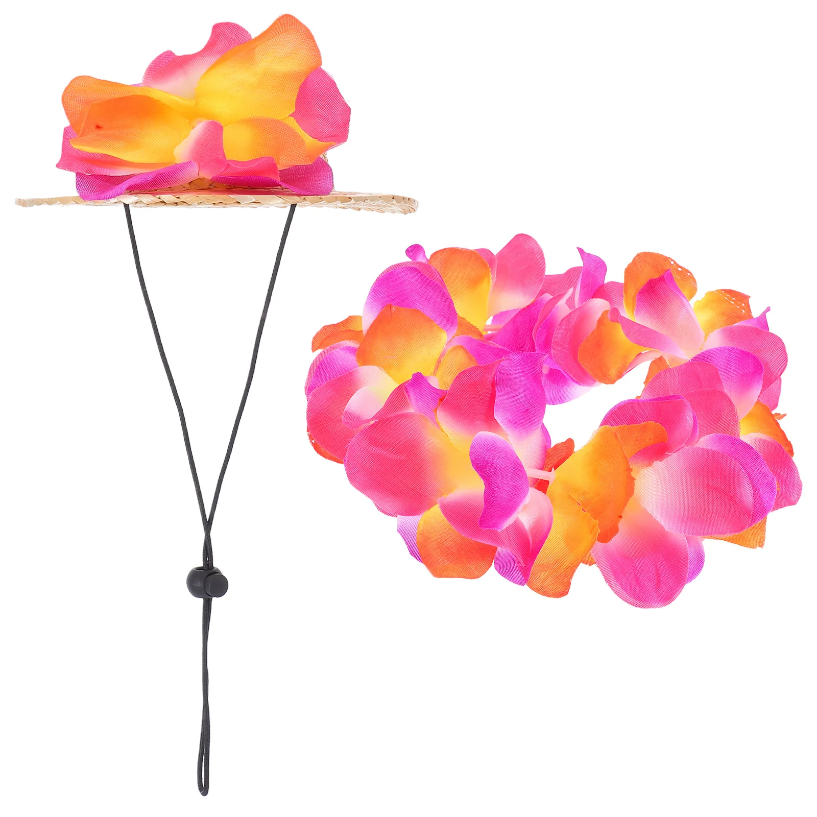 1Set Pet Clothing Puppy Hawaiian Straw Hat Garland Lightweight Breathable Clothes Dog Clothes Puppy Hat and Garland
1Set Pet Clothing Puppy Hawaiian Straw Hat Garland Lightweight Breathable Clothes Dog Clothes Puppy Hat and Garland