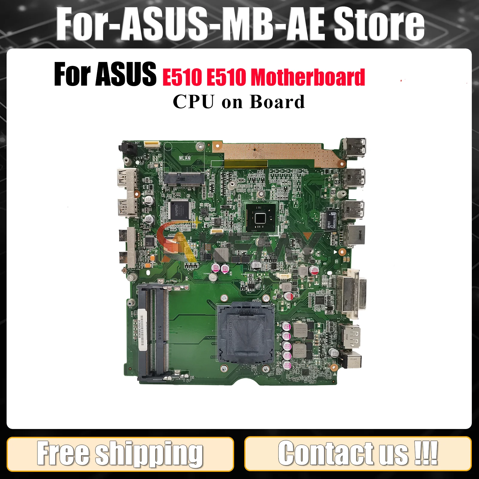 Материнская плата для ноутбука E510 для ASUS EeeBook E510 E510, материнская плата для ноутбука с процессором, 100% тестирование, ОК, быстрая доставка, высокое качество
Материнская плата для ноутбука E510 для ASUS EeeBook E510 E510, материнская плата для ноутбука с процессором, 100% тестирование, ОК, быстрая доставка, высокое качество