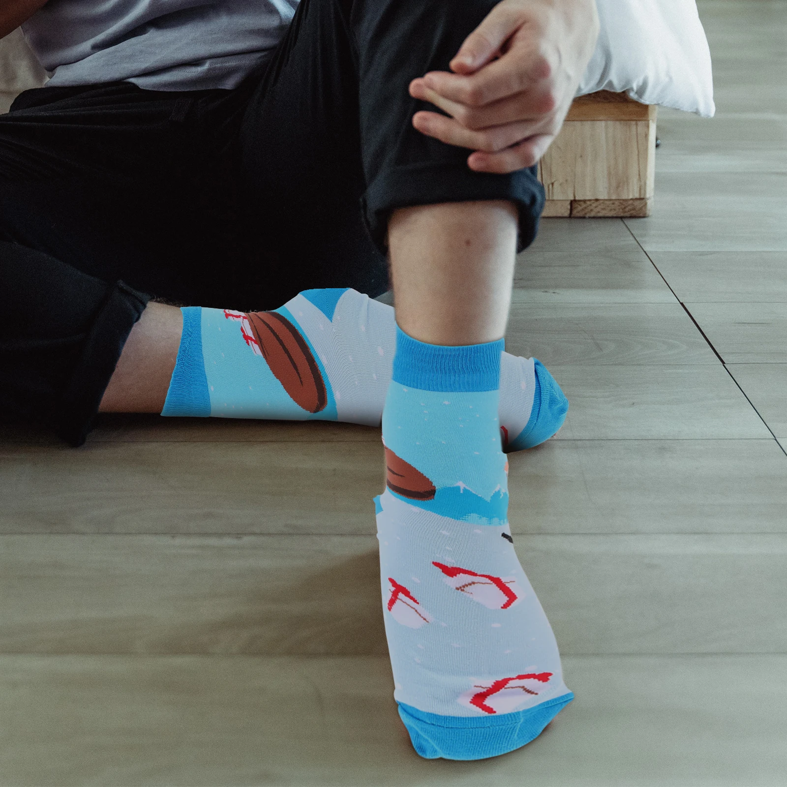 Christmas Socks Cotton Mid calf Warm Men Socks Holiday Winter Stockings Gift Theme Design Non slip Comfortable Long lasting Use
Christmas Socks Cotton Mid calf Warm Men Socks Holiday Winter Stockings Gift Theme Design Non slip Comfortable Long lasting Use