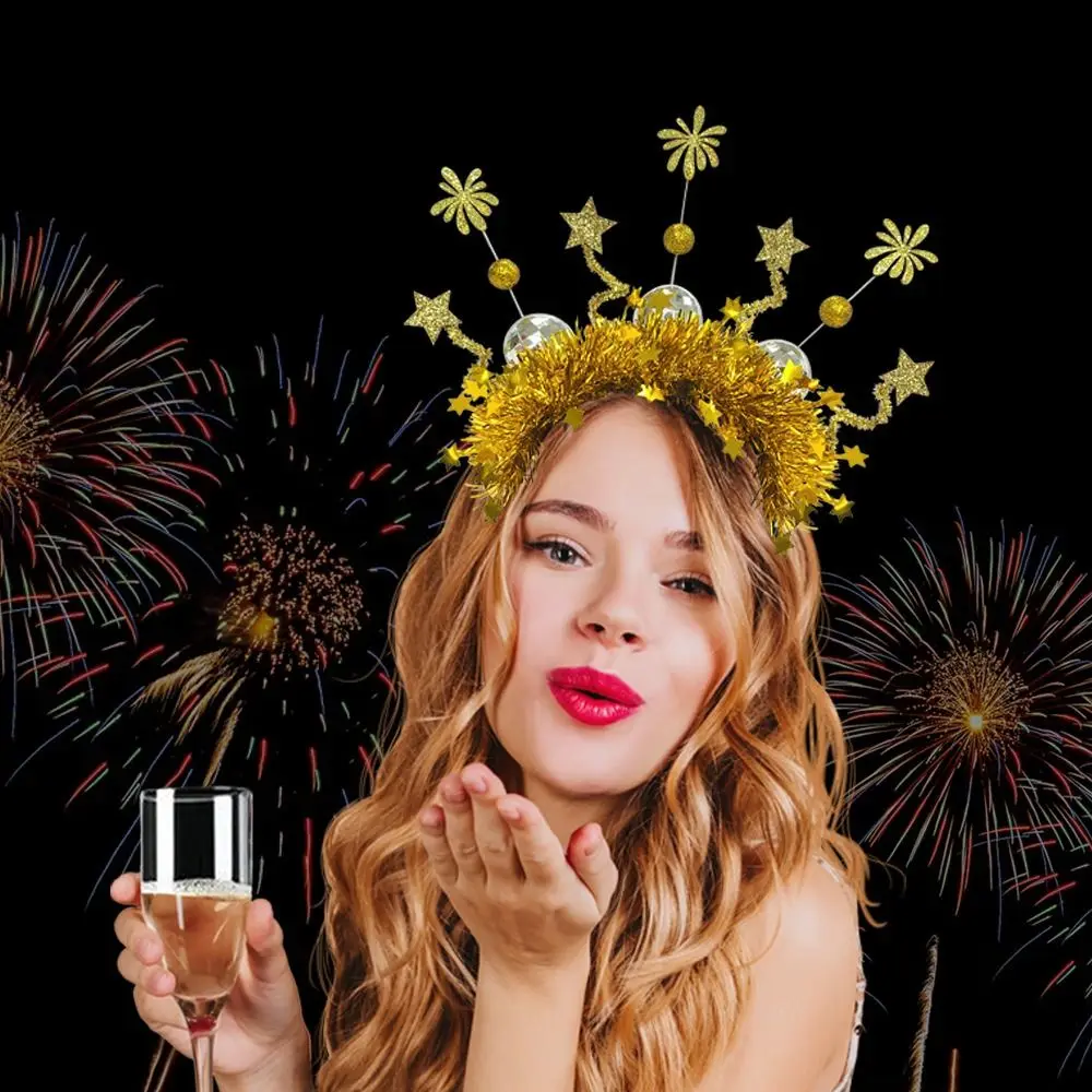 Plastic 2025 Happy New Year Headband Decorative Glasses Crown Hair Hoop Christmas Headpiece Photographic Headwear
Plastic 2025 Happy New Year Headband Decorative Glasses Crown Hair Hoop Christmas Headpiece Photographic Headwear