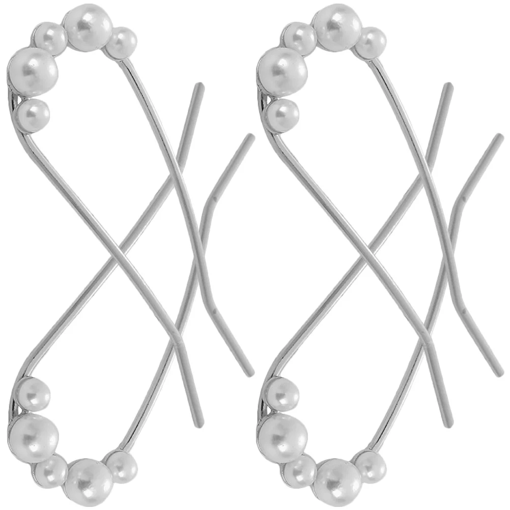 4 Pcs U Shaped Hairpin Headdress Silver Pins for Buns French Clips Vintage Accessories Pearl Hair Pins Suitable Occasions
4 Pcs U Shaped Hairpin Headdress Silver Pins for Buns French Clips Vintage Accessories Pearl Hair Pins Suitable Occasions