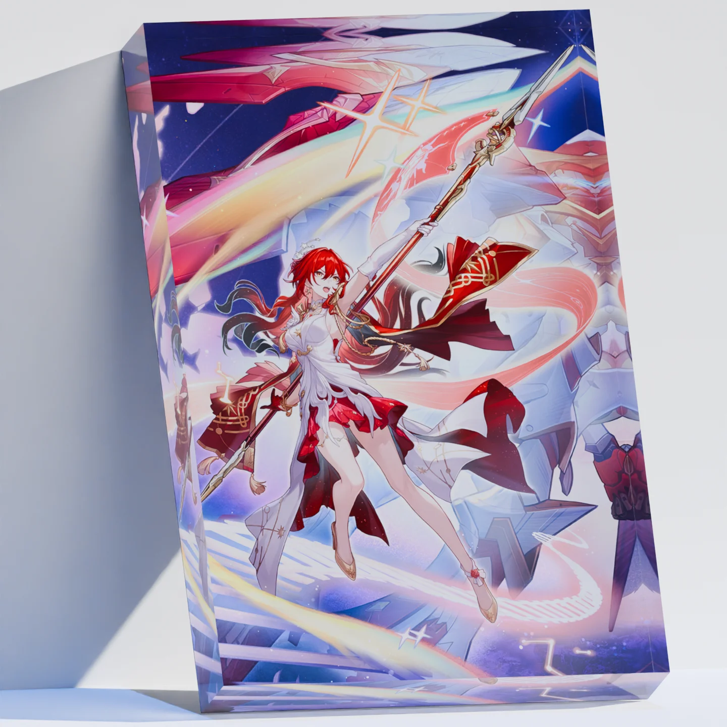 Honkai Star Rail HSR Himeko Nova 3D Crystal Photo Block Custom Anime Figure Stand Cubo Holografico Waifu Desk Shrine Gift
Honkai Star Rail HSR Himeko Nova 3D Crystal Photo Block Custom Anime Figure Stand Cubo Holografico Waifu Desk Shrine Gift