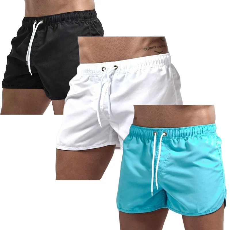 3 Pcs Men's Beach Shorts Solid Color Summer Beach Trunks Jogging Casual Pants Quick Drying Swimming Men Surf Lightweight Shorts
3 Pcs Men's Beach Shorts Solid Color Summer Beach Trunks Jogging Casual Pants Quick Drying Swimming Men Surf Lightweight Shorts