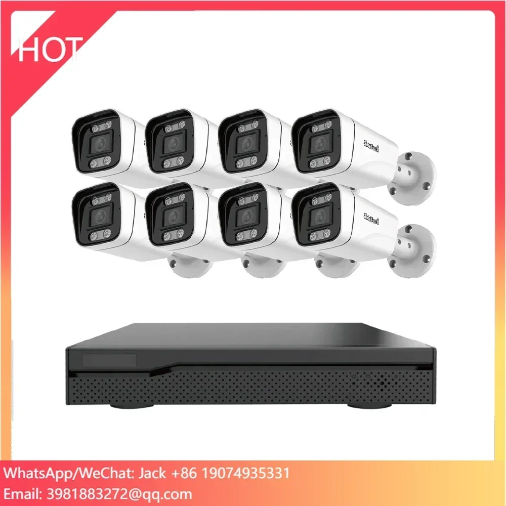 JideTech 5MP Video Security Camera System Waterproof Bullet Cameras Indoor Outdoor CCTV Surveillance Camera System 2 Way Audio
JideTech 5MP Video Security Camera System Waterproof Bullet Cameras Indoor Outdoor CCTV Surveillance Camera System 2 Way Audio