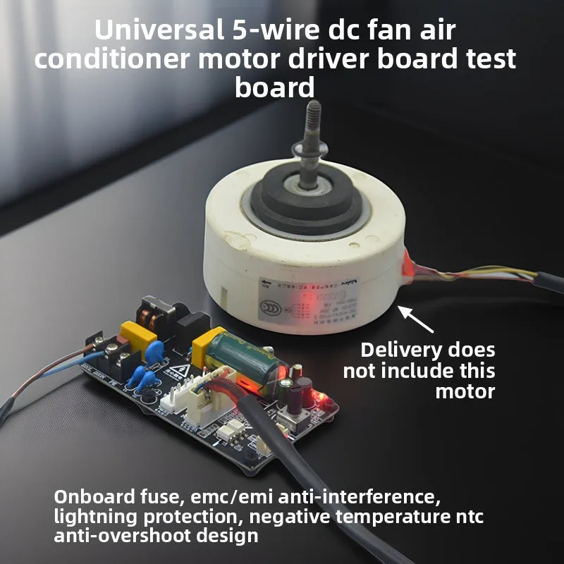 Air conditioner DC motor driver board DC fan motor driver board Suitable for 5-wire DC motor stepless speed regulation
Air conditioner DC motor driver board DC fan motor driver board Suitable for 5-wire DC motor stepless speed regulation