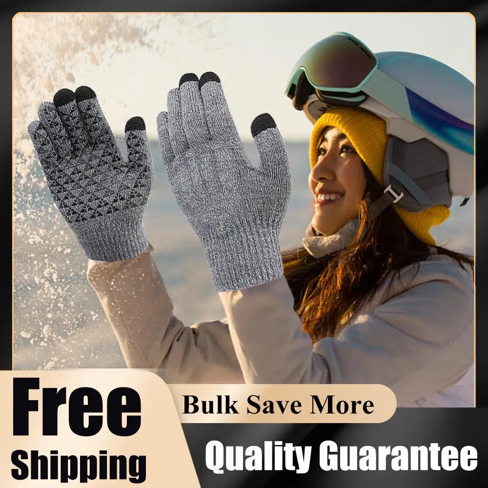 Вязаные перчатки с подогревом через USB, полнопальцевые перчатки, нескользящие термовязаные варежки, зимние велосипедные перчатки для занятий спортом на открытом воздухе
Вязаные перчатки с подогревом через USB, полнопальцевые перчатки, нескользящие термовязаные варежки, зимние велосипедные перчатки для занятий спортом на открытом воздухе