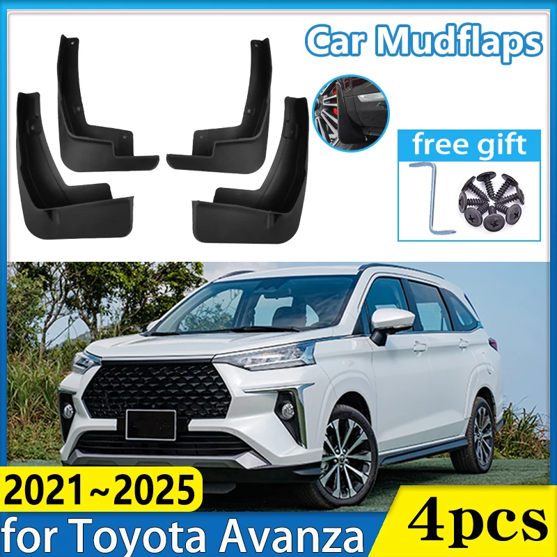 Car Front Wheel Fender for Toyota Avanza Veloz 2021~2025 Mudflap Anti-collision Mudguards Anti-splash Mud Flap Guard Accessories
Car Front Wheel Fender for Toyota Avanza Veloz 2021~2025 Mudflap Anti-collision Mudguards Anti-splash Mud Flap Guard Accessories