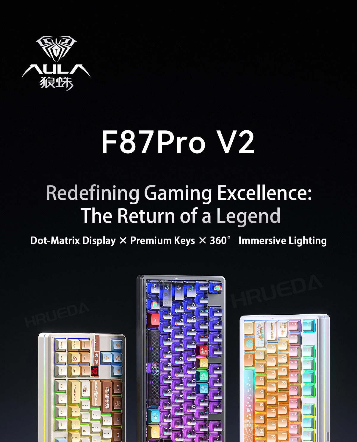 Gamer Keyboard AULA F87 Pro V2 Wireless Gaming Mechanical Keyboard F87Pro V2 Bluetooth 2.4G Wired RGB Hotswap 8K Return 12000mAh
Gamer Keyboard AULA F87 Pro V2 Wireless Gaming Mechanical Keyboard F87Pro V2 Bluetooth 2.4G Wired RGB Hotswap 8K Return 12000mAh