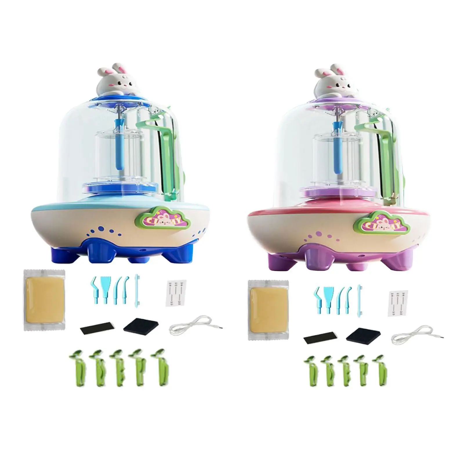 Electric Pottery Wheel for Kids Portable Creative Educational Toy Pottery Machine with Clay Sculpting Tools for Children Adults
Electric Pottery Wheel for Kids Portable Creative Educational Toy Pottery Machine with Clay Sculpting Tools for Children Adults