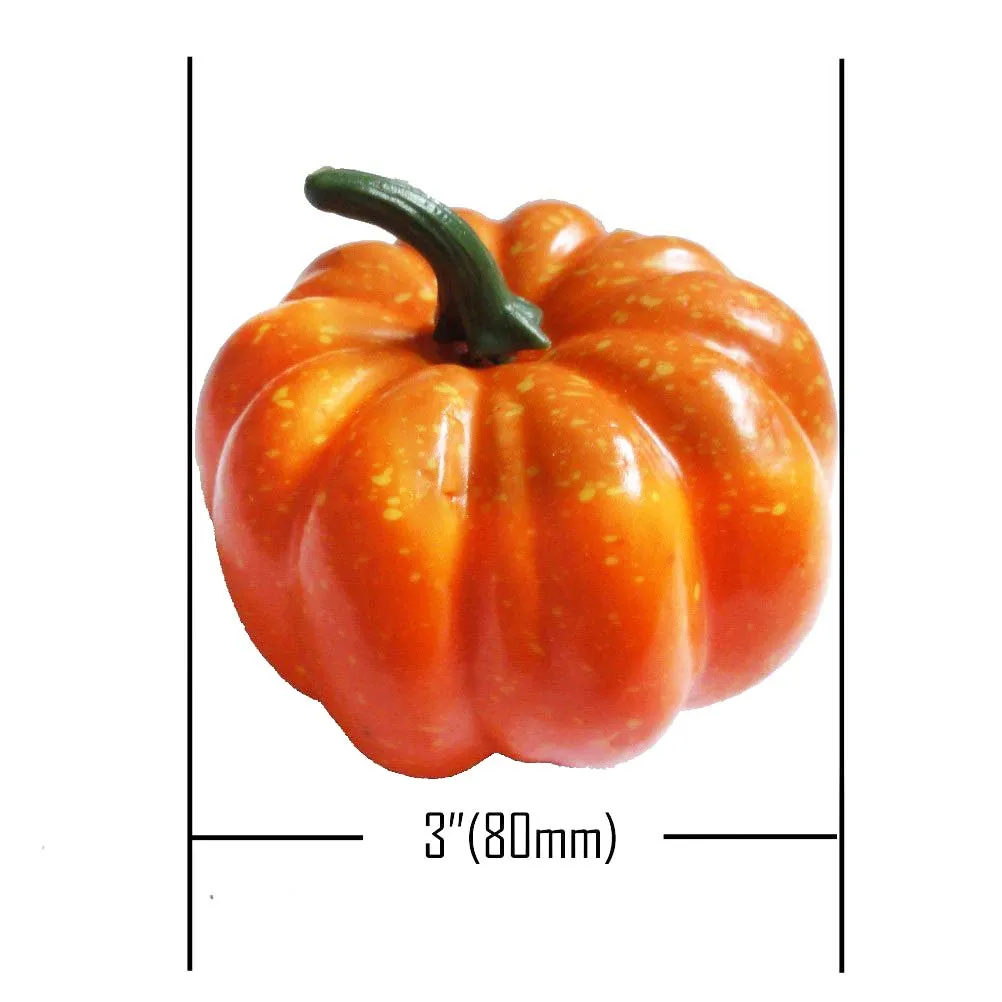 12 Pcs Artificial Pumpkin Fall Decorations Mini Pumpkins 5 5cm Height 9cm Width Green Yellow Foam Halloween Thanksgiving Craft
12 Pcs Artificial Pumpkin Fall Decorations Mini Pumpkins 5 5cm Height 9cm Width Green Yellow Foam Halloween Thanksgiving Craft