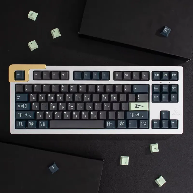 GMK NORSE Large Set Cherry Profile PBT Keycap English Custom Personality Keycaps For Mechanical Keyboard 61/64/68/75/84/87/96/98
GMK NORSE Large Set Cherry Profile PBT Keycap English Custom Personality Keycaps For Mechanical Keyboard 61/64/68/75/84/87/96/98