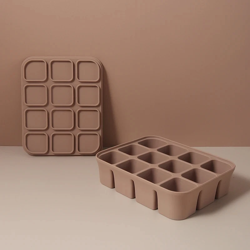 6/12 Grid Ice Cube Mold Silicone Ice Cube Tray Square Tray Mould Easy Release Silicone Ice Cube Forms Bar Kitchen Accessories
6/12 Grid Ice Cube Mold Silicone Ice Cube Tray Square Tray Mould Easy Release Silicone Ice Cube Forms Bar Kitchen Accessories