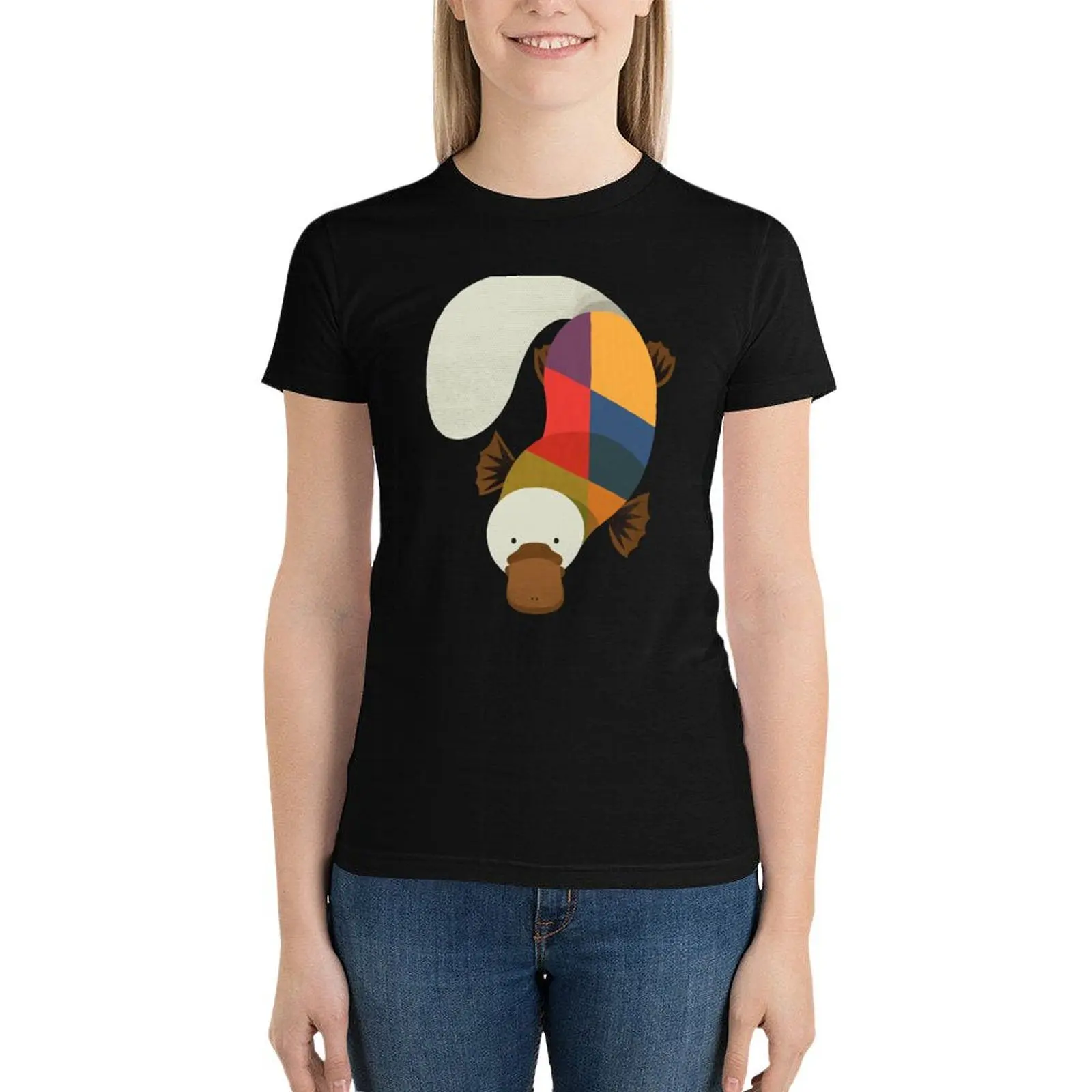 Hello Platypus T-Shirt graphics oversized funny anime clothes t shirts for Women loose fit
Hello Platypus T-Shirt graphics oversized funny anime clothes t shirts for Women loose fit