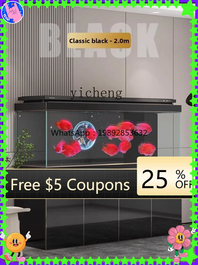 A1 Ultra-clear Fish Tank Large Ecological Living Room Floor-standing Aquarium
A1 Ultra-clear Fish Tank Large Ecological Living Room Floor-standing Aquarium