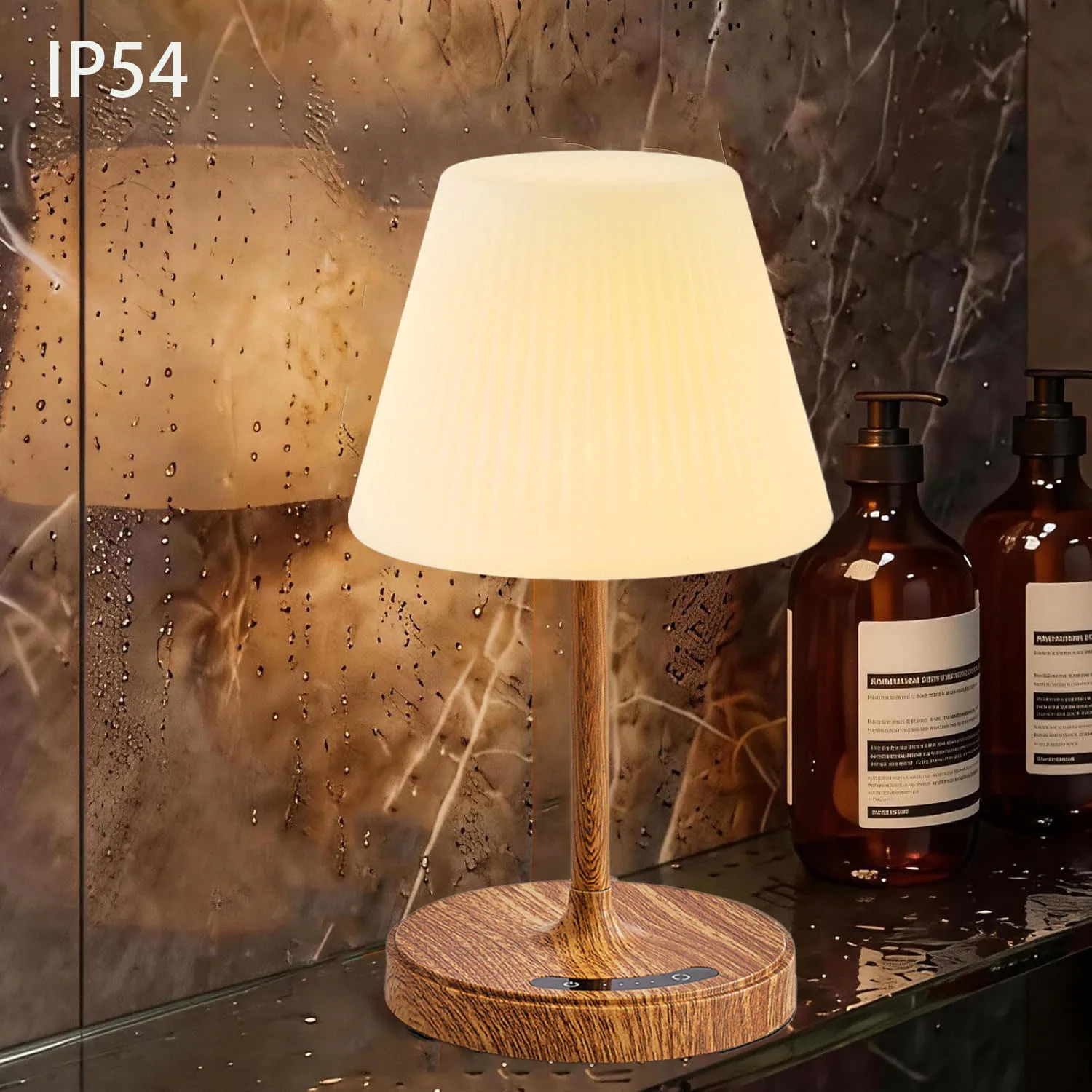 Shower Lamp Bathroom Lamp for Inside Shower Bathtub, USB Rechargeable Cordless Lamp Small Relaxing Spa Night Lamp for Bathroom
Shower Lamp Bathroom Lamp for Inside Shower Bathtub, USB Rechargeable Cordless Lamp Small Relaxing Spa Night Lamp for Bathroom