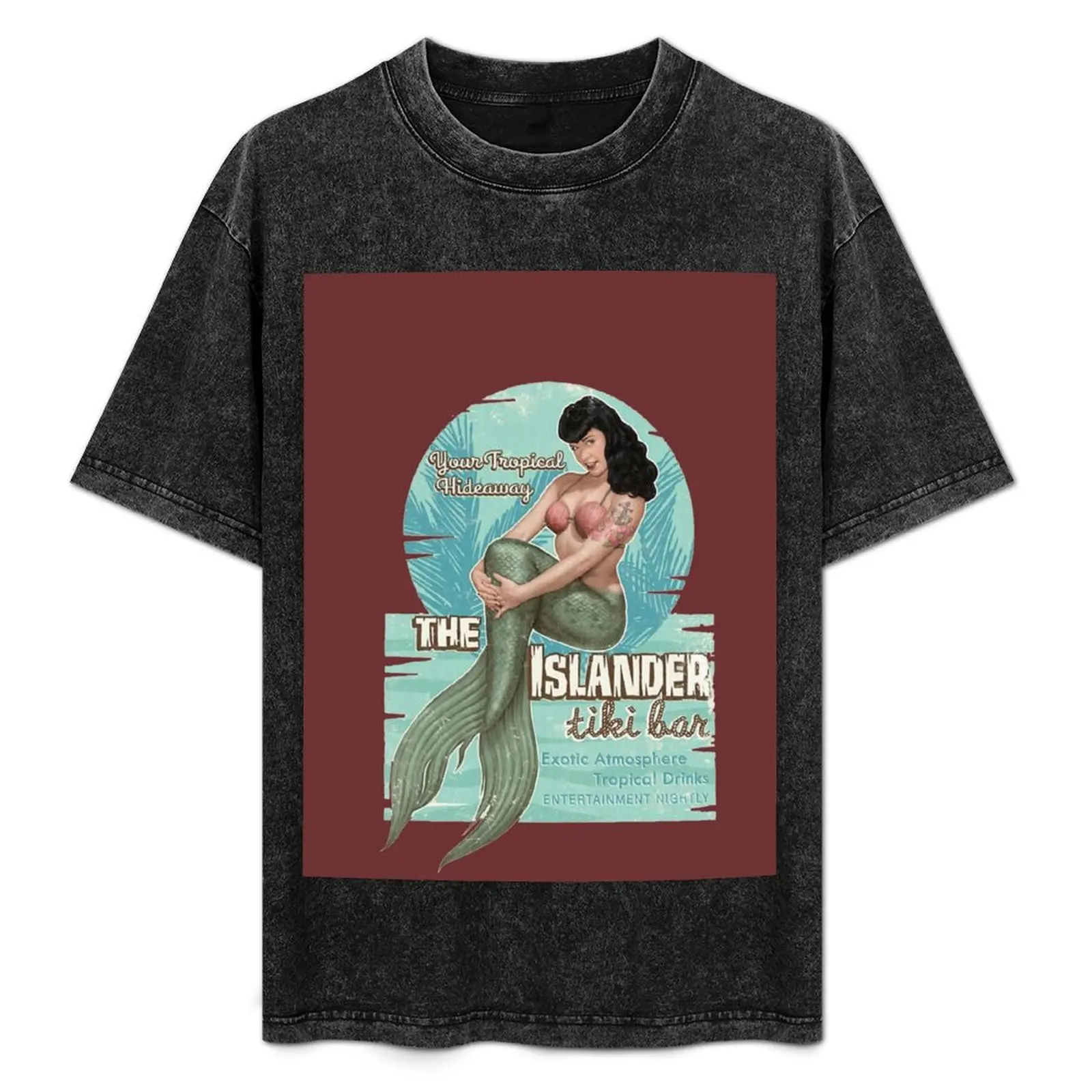The Islander Tiki Bar - Bettie Page Mermaid T-Shirt vintage anime shirt oversize t-shirts man blue archive t shirts men
The Islander Tiki Bar - Bettie Page Mermaid T-Shirt vintage anime shirt oversize t-shirts man blue archive t shirts men