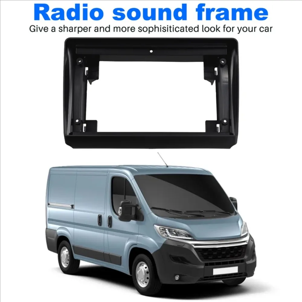 New!9 Inch Car Fascia Radio Panel For CITROEN Jumper Boxer FIAT Ducato 2011+ Dash Kit Facia Console Adapter Plate
New!9 Inch Car Fascia Radio Panel For CITROEN Jumper Boxer FIAT Ducato 2011+ Dash Kit Facia Console Adapter Plate