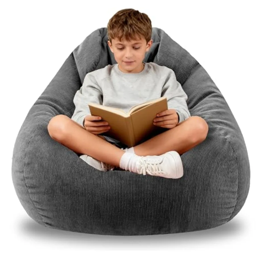 Bean Bag Chairs for Chair Round Sofa Memory Foam Filling Reading Gaming Sofa for Living Room Bedroom
Bean Bag Chairs for Chair Round Sofa Memory Foam Filling Reading Gaming Sofa for Living Room Bedroom