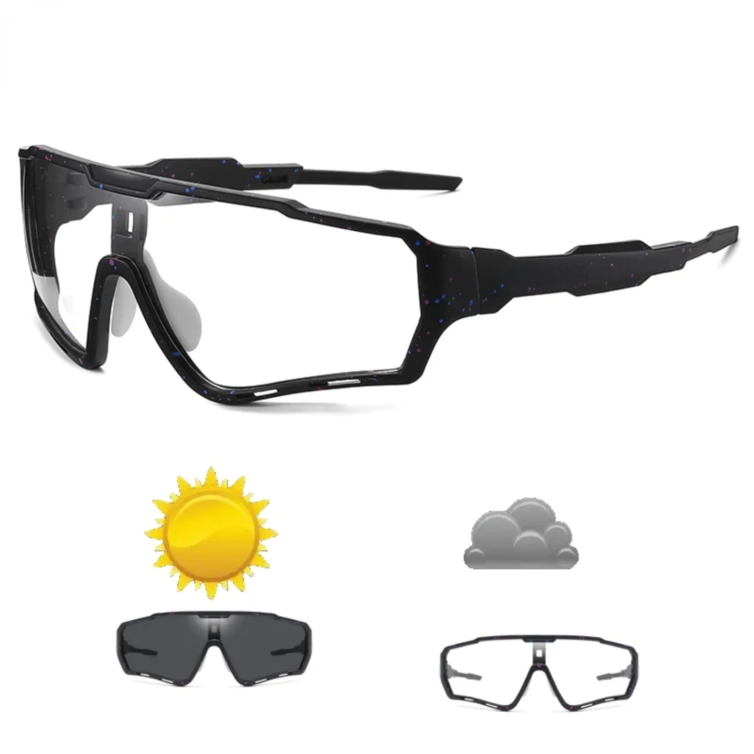 Brand Men Women Mtb Photochromic Bicycle Eyewear Bike Sun Goggles Sports Sunglasses Cycling Glasses
Brand Men Women Mtb Photochromic Bicycle Eyewear Bike Sun Goggles Sports Sunglasses Cycling Glasses