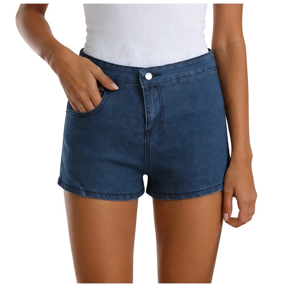 Summer Sexy Slim Woman Denim Shorts Mid Waist Pockets Hot Pants Korean Y2K Streetwear Jean Shorts Basic Casual Short Pants шорты
Summer Sexy Slim Woman Denim Shorts Mid Waist Pockets Hot Pants Korean Y2K Streetwear Jean Shorts Basic Casual Short Pants шорты